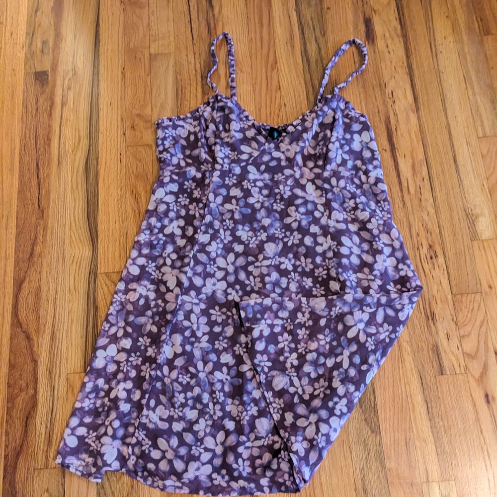 Wild Fable Purple Spaghetti Strap Sundress XL